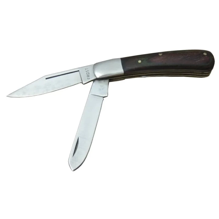 K-29 Falkon Çiftli Çakı 14 Cm - Ahşap Sap, Manuel