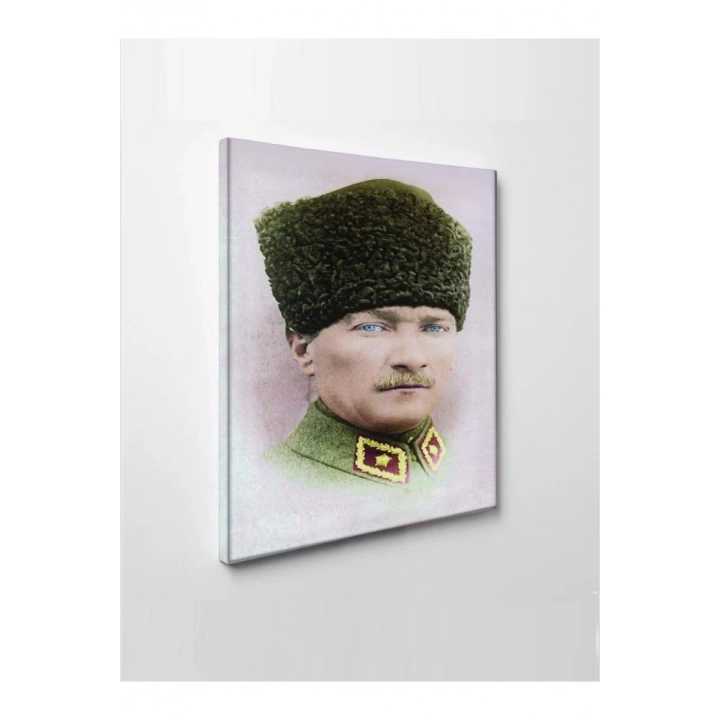 Kanvas Tablo Atatürk   (EvOfis ) Led Işıklı