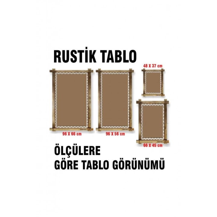 Kanvas Tablo Türk Bayrağı  (Şanlı Bayrağımız)