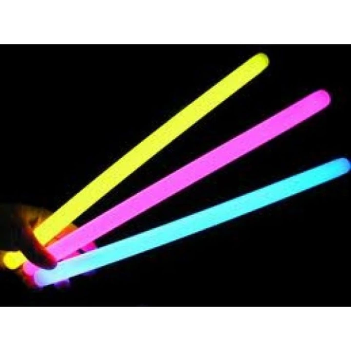 Karanlıkta DKTTyan Fosforlu Glow Stick Kalın Çubuk 30 cm 1 Adet