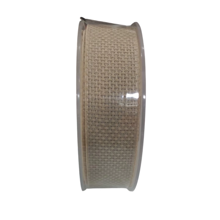 Keten Kurdele 25 mm Bej 10 Metre