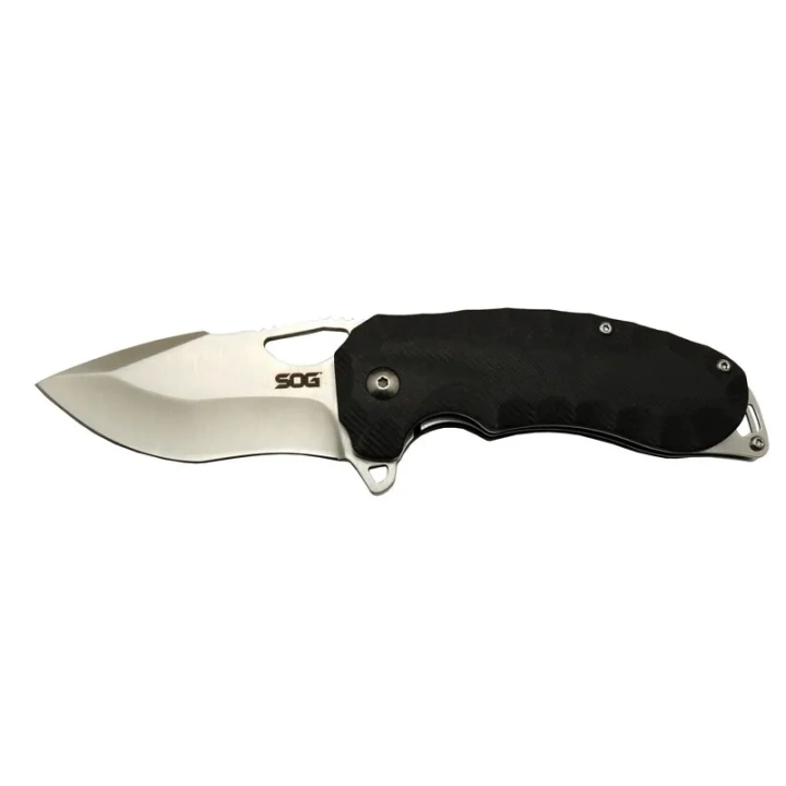 Kiku Xr 6986 Bk Siyah Kamp Çakı 18cm - Yarı Otomatik, Kemerlikli, Kutulu