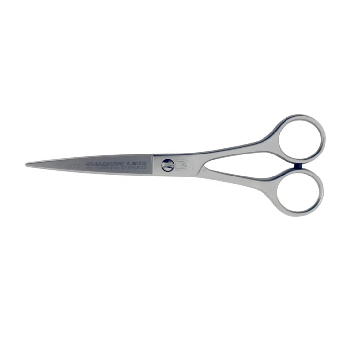M-532-6 Metal Saplı Düz Şaç Makası No: 6 İnç / 15,24 Cm - Paslanmaz Çelik