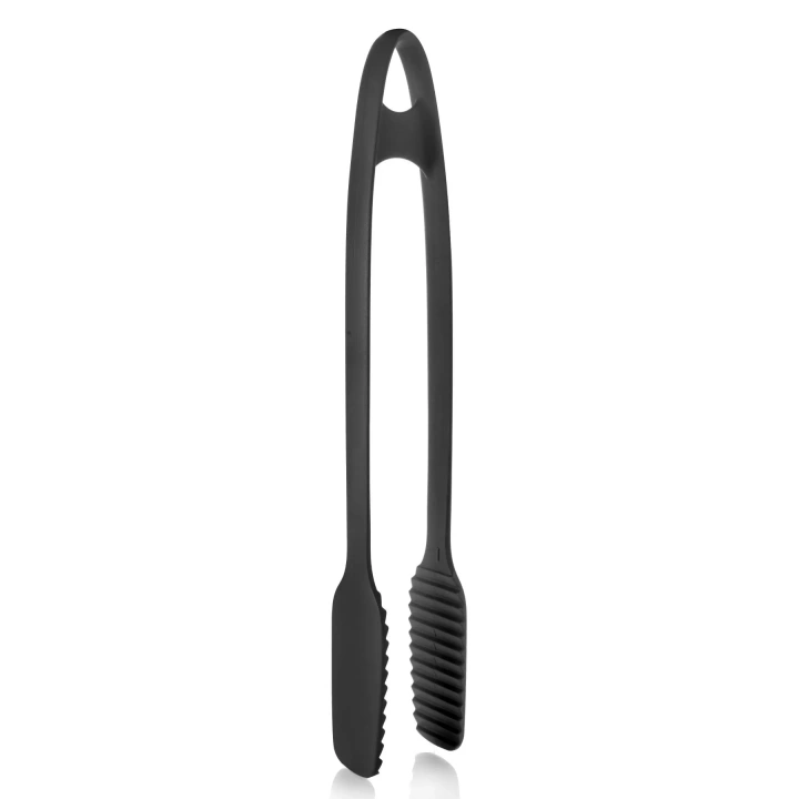 Maşa - 220 Dereceye Kadar Dayanıklı Yanmaz - Yapışmaz Plastik Izgara Maşası 30 Cm