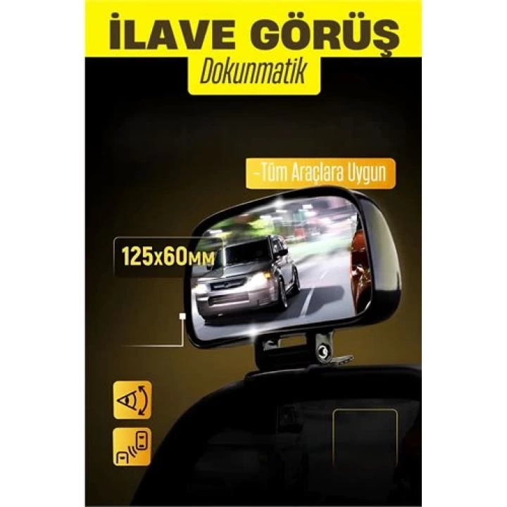 DKTT Ayna Üstü İlave Görüş Aynası  Dokunmatik