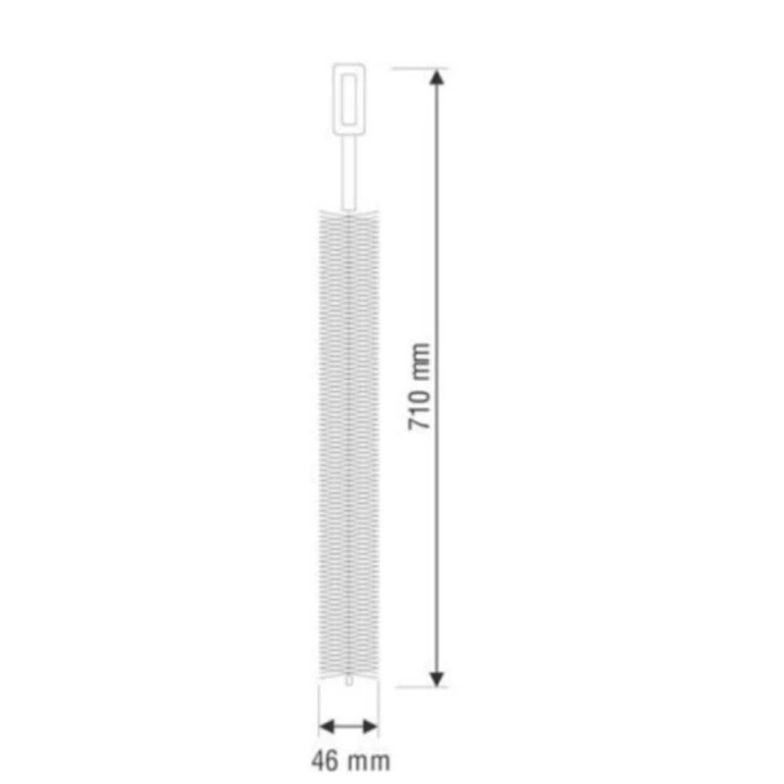 DKTT Un Eleği Metal Telli Plastik Çerçeveli 28 cm Un Eleği Brustolina Design