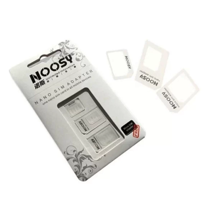 Noosy: Nano Ve Micro Sim Kart Adaptörü