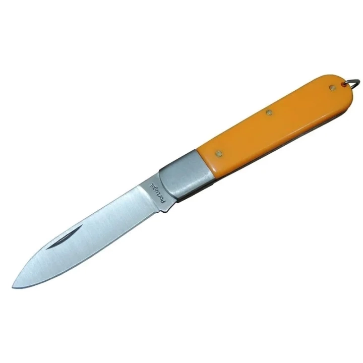 Portugal P04 Sarı Portekiz Kamp Çakı 16 Cm - Plastik Sap, Manuel