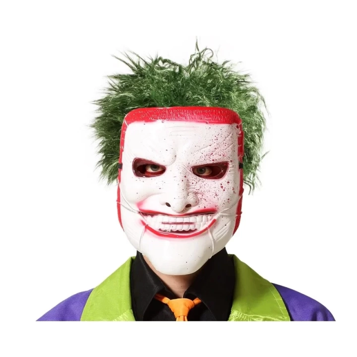 Reçine Ölüm Joker Maskesi Kanlı 23x18 Cm