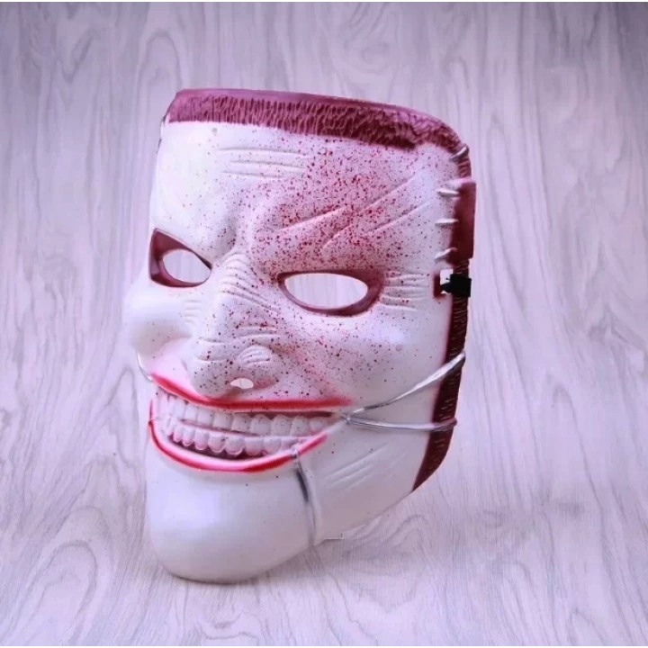 Reçine Ölüm Joker Maskesi Kanlı 23x18 Cm