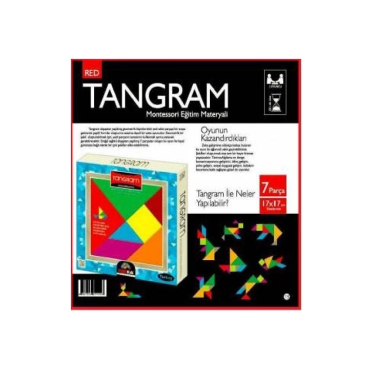Redka Renkli Tangram Oyunu
