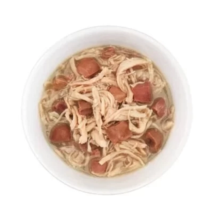Schesir After Dark Et Suyu içinde Tavuklu Kedi Konservesi 80 Gr