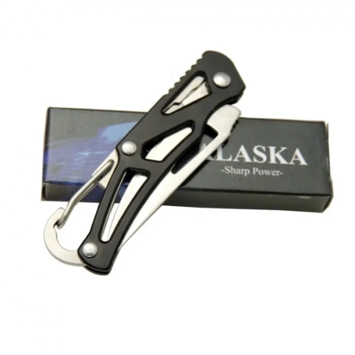 Sdr-1606bk Mini Metal Çakı 14 Cm Manuel, Kemerlikli