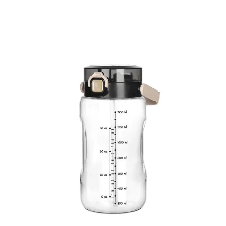 Şeffaf Matara - 1500 Ml - 50,7 Oz - Watermode Matara