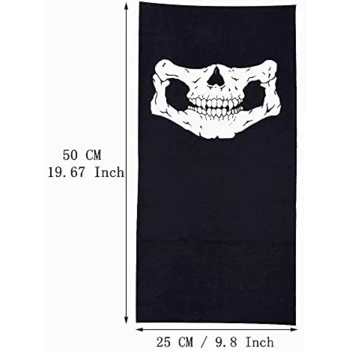 Motorcu Boyunluk Baf Buff Bandana 25x48 Cm Model 7