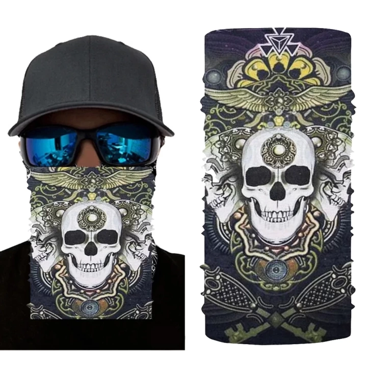 Motorcu Boyunluk Baf Buff Bandana 25x48 Cm Model 3