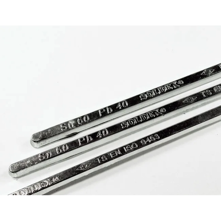 Soldex Çubuk Lehim 60-40, 1 kg, Sn:60 / Pb:40