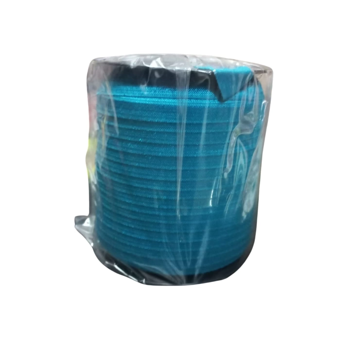 Çamaşır Lastiği Düz 1 cm  75 Metre 1 Top Petrol Yeşili