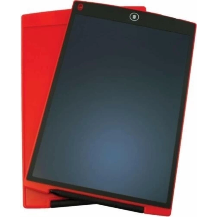 T12 Kırmızı Writing Tablet Lcd 12 Inç Dijital Kalemli Çizim Yazı Tahtası