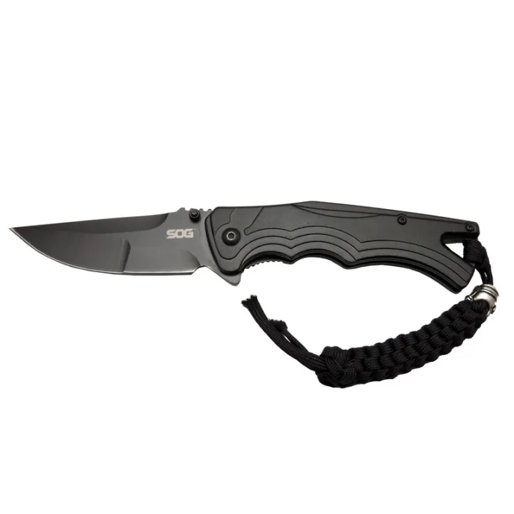 Tighe Fifhter Brt 863bk Siyah Kamp Çakı 21cm - Yarı Otomatik, İpli, Kemerlikli
