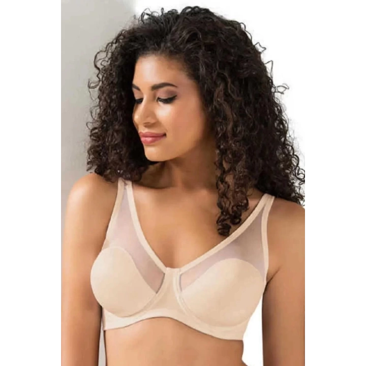 Tül Kaplı Soft B Cup Sütyen
