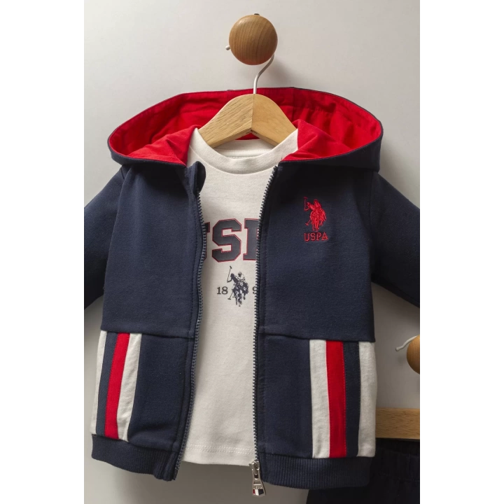 U.s. Polo Assn 3lü Takım Usb2537 Lacivert