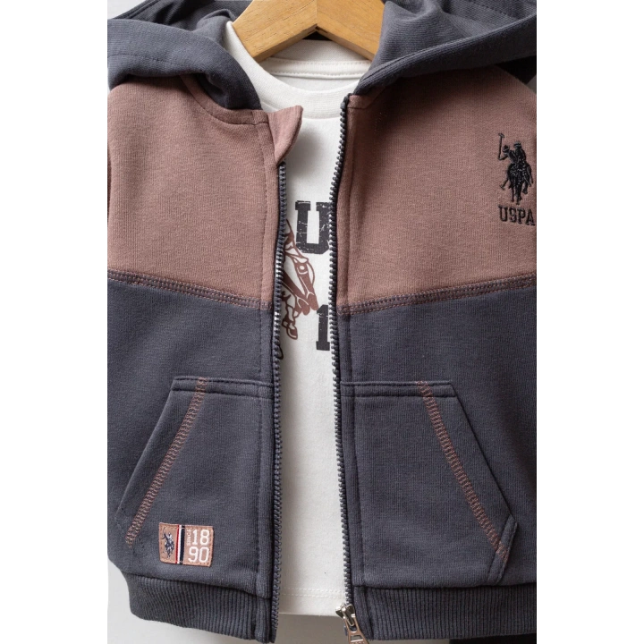 U.s. Polo Assn 3lü Takım Usb2561 Füme