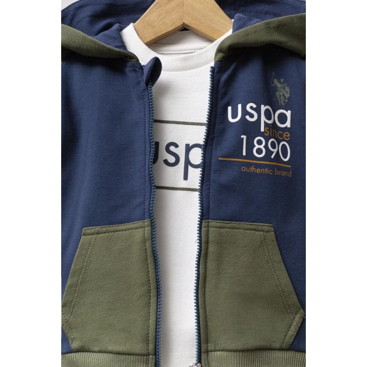 U.s. Polo Assn 3lü Takım Usb2574 İndigo Hardal