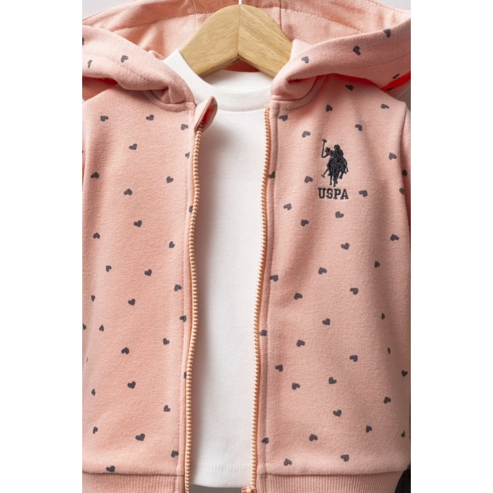 U.s. Polo Assn 3lü Takım Usb2766 Somon