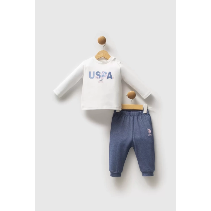 U.s. Polo Assn 3lü Takım Usb2778 Mavi