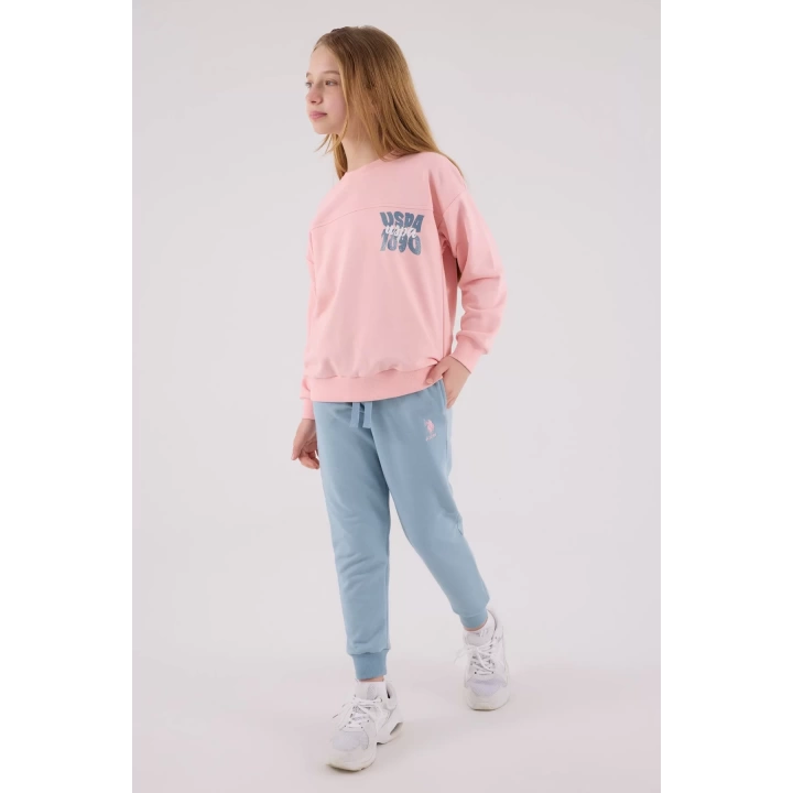 U.s. Polo Assn Eşofman Takımı Us2317-4 Açık Pembe