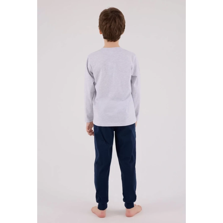 U.s. Polo Assn  Uzun Kol Pijama Takım Us2206-4 Karmelanj