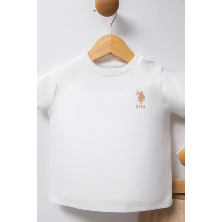 U.s Polo Bebek 3lü Takım Usb2382 Beyaz