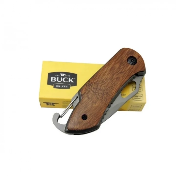 X74 Çakı Ahşap 15 Cm Manuel, Kemerlikli