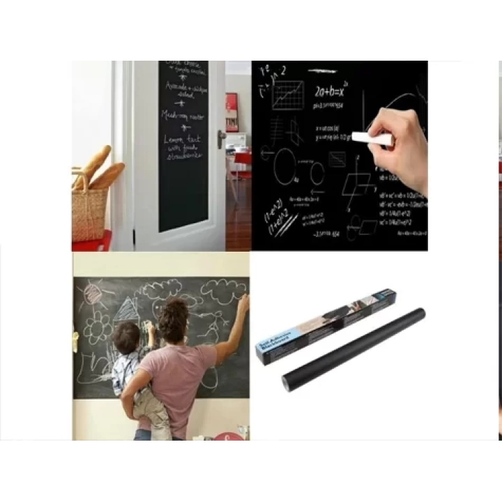 Yapışkanlı Kara Tahta-yazı Tahtası: Sticker Blackboard