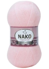 1 Adet Angora Lüks El Örgü İpi Pembe 11502