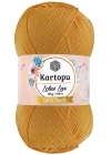 1 Adet Lotus Lux Bikini Büstiyer Bluz Simli Örgü İpi K318 Koyu Sarı
