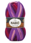 1 Adet Vega Stripe Premium Akrilik El Örgü İpi Yünü No: 82412