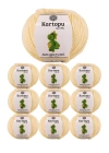 10 Adet Amigurumi El Örgü İpi 50gr 331
