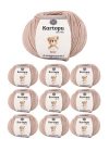 10 Adet Amigurumi El Örgü İpi 50gr 850
