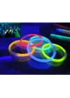10 Adet Glow Stick Bracelet Fosforlu Kırılan Çubuk Bileklik