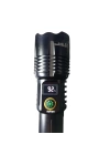 1500 Lümen TG Led 2800 mAH Zoom Özellikli Şarj Edilebilir El Feneri SK3300