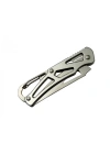 1606 Metal Mini Çakı 14 Cm Manuel, Kemerlikli