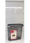 1.8 Litre Poly Erzak Saklama Kabı Kızaklı Kapak Royaleks-BNM-0650