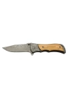 2-35 Çakı Mini Damascus 16 Cm Manuel, Kemerlikli