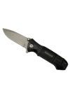 2-8 Damascus Kamp Çakı 20cm - Yarı Otomatik, Kemerlikli