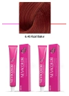 2 li Set Premium 6.45 Kızıl Bakır - Kalıcı Krem Saç Boyası 2 X 50 g Tüp
