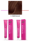 2 li Set Premium 7.1 Küllü Kumral - Kalıcı Krem Saç Boyası 2 X 50 g Tüp