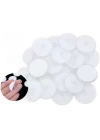 20 Adet Şeffaf Yuvarlak 3 Cm Çaplı Güçlü Disk Yapışkanlar
