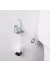 3 Adet Askılı Yapışkanlı Sap Tutucu Banyo Düzenleyici Askı  Mop Paspas Fırça Sapı Tutucu